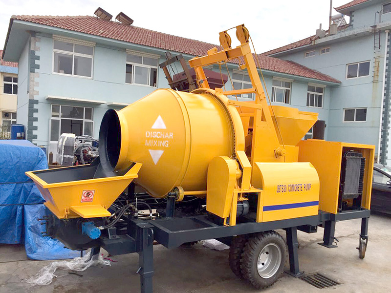 Small Diesel Concrete Mixer Pumps 