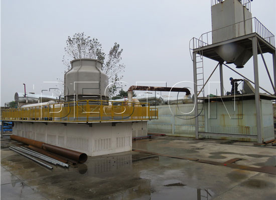 waste tire pyrolysis plant