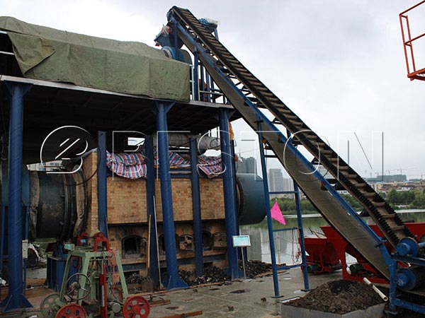 Beston Sewage Sludge Treatment Carbonization Machine For Sale