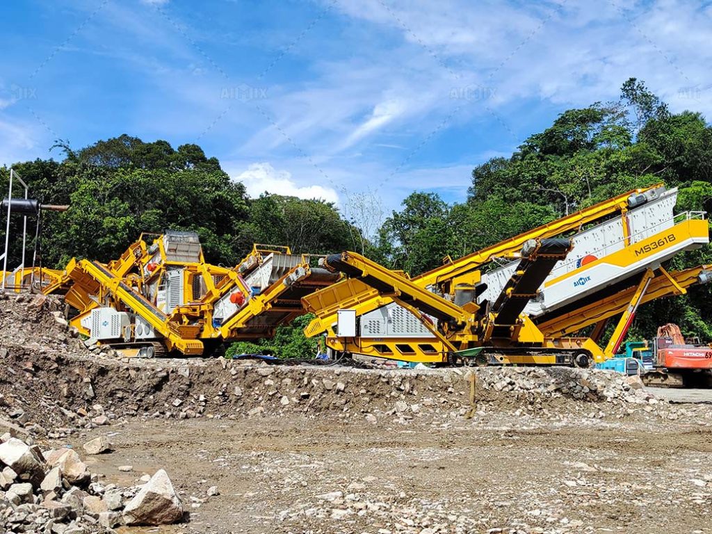 Mobile Crushing And Screening Plants