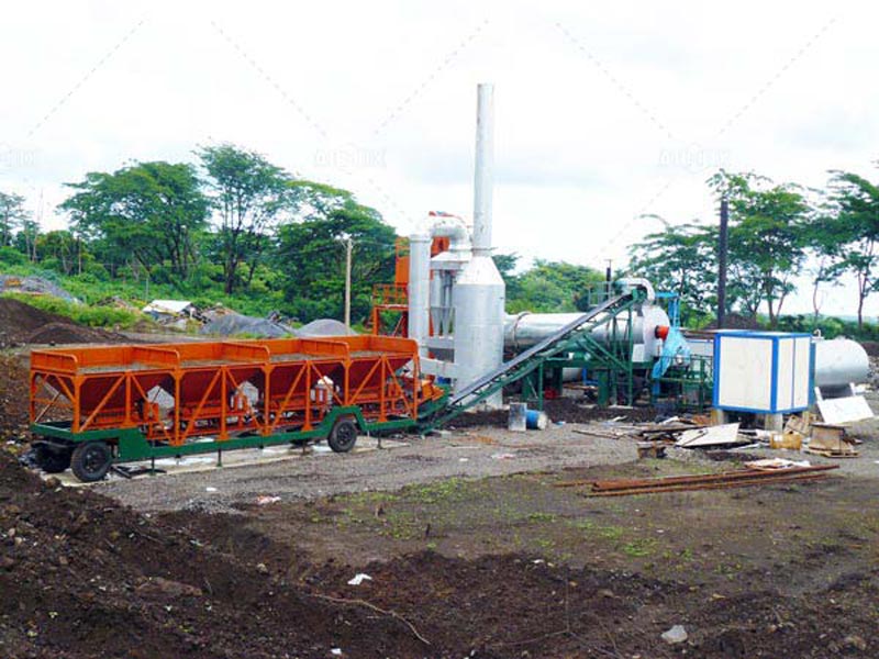 ALYT60 Mobile Drum Mixing Plant