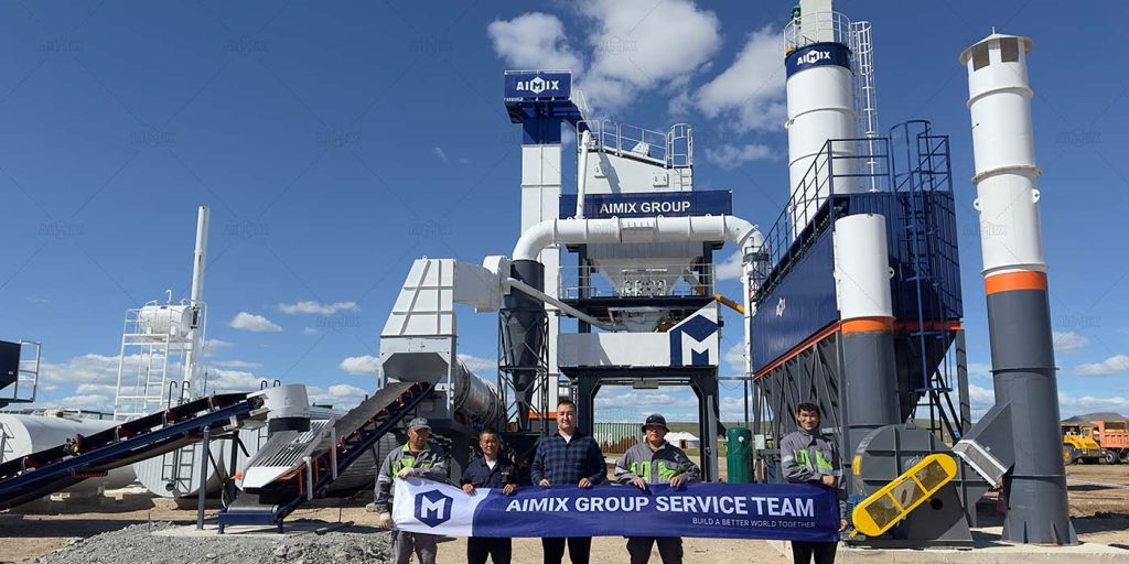 80tph asphalt plant business for asphalt road in Mongolia
