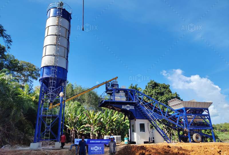 AJY-35 mobile batch plant manufacturer